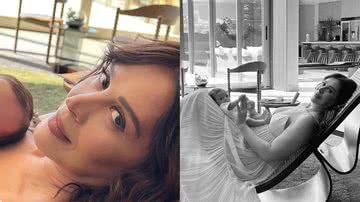 Claudia Raia impressiona ao surgir belíssima com Luca - Reprodução/Instagram