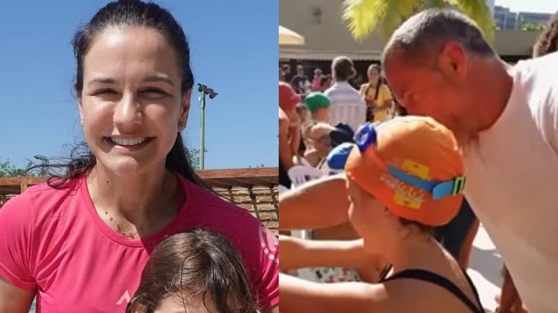 Orgulhosa, Kyra Gracie se derrete após vitória da filha em prova de natação - Reprodução/Instagram