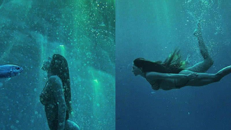 Romana Novais surge mergulhando no mar em lindas fotos de viagem - Reprodução/Instagram