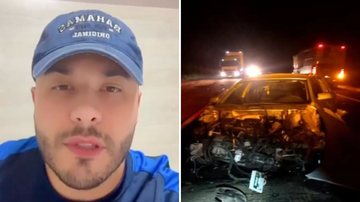 Assustou fãs: Murilo Huff se pronuncia após acidente com sua equipe gerar comoção - Reprodução/ Instagram