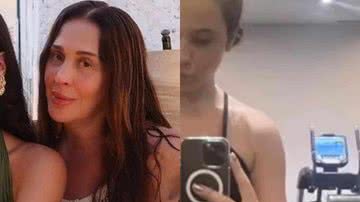 Filha de Claudia Raia faz selfie na academia - Reprodução/Instagram