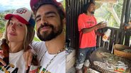 Caio Castro e namorada mostraram detalhes da antiga casa de Bob Marley - Reprodução/Instagram