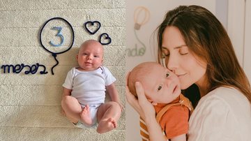 Camila Rodrigues comemora o terceiro mês do filho, Bernardo - Reprodução/Instagram