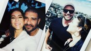 Diogo Nogueira posta fotos românticas com Paolla Oliveira e declara: ''Saudade, moça bonita'' - Reprodução/Instagram
