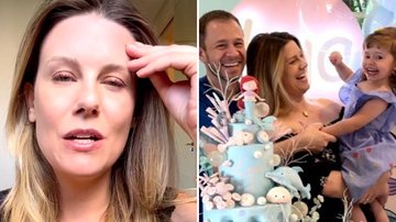 Esposa de Tiago Leifert surge abatida e desabafa: "Semana difícil" - Reprodução/ Instagram