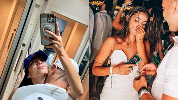 Nas redes sociais, jogadora de vôlei Keyt Alves, irmã de Key do BBB23, se declara para Fabinho, volante do verdão - Foto: Reprodução / Instagram