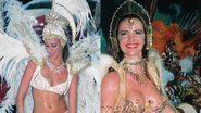 Luana Piovani foi destaque na Revista CARAS após desfile no Carnaval do Rio de Janeiro, em 2002 - Foto: Reprodução / Instagram