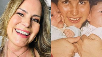 Renata Ceribelli surge irreconhecível em clique antigo com os filhos gêmeos - Reprodução/Instagram
