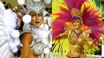Thaila Ayala recorda desfiles pela Grande Rio - Reprodução/Instagram
