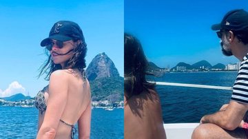 Alinne Moraes curte passeio de barco com a família - Reprodução/Instagram