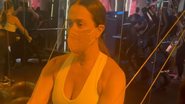 Claudia Raia faz exercícios na reta final da gestação - Reprodução/Instagram