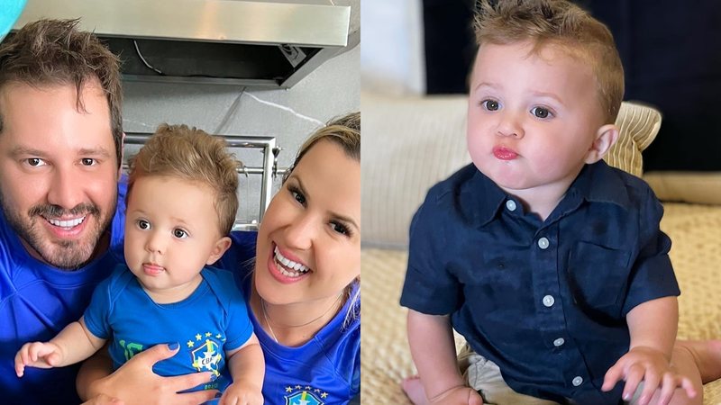 Filho de Dony De Nuccio e Larissa Laibida completa 11 meses - Reprodução/Instagram