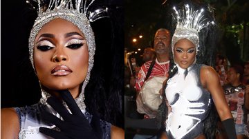 Erika Januza mostra samba no pé em ensaio de Carnaval no Rio - Reprodução/Instagram/Guilherme Lima|Ag News