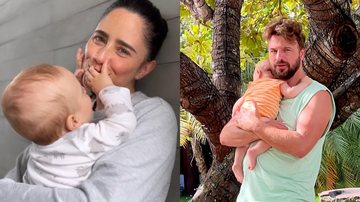 Fernanda Vasconcellos e Cássio Reis celebram o sétimo mês do filho - Reprodução/Instagram