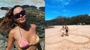 Giovanna Lancellotti fotos com o namorado e relembra primeira viagem a Noronha - Reprodução/Instagram