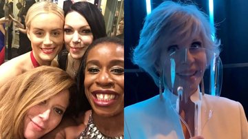 O elenco de Orange is The New Black e Jade Fonda registraram momentos marcantes no Globo de Ouro - Foto: Reprodução / Instagram
