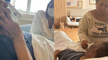 Quinze dias após a morte de Pelé, Kely Nascimento publica fotos inéditas com o pai ainda no hospital - Foto: Reprodução/Instagram