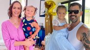 Leticia e Juliano Cazarré comemoram aniversário de 2 anos da filha - Reprodução/Instagram