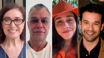 Os atores Lilia Cabral, Fábio Assunção, Alessandra Negrini e Sergio Marone, nascidos em São Paulo - Foto: Reprodução/Instagram