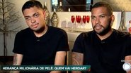 Netos de Pelé falam sobre perdão ao avô - Reprodução/Record