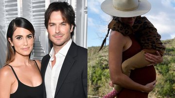 Nikki Reed e Ian Somerhalder serão pais pela segunda vez - Reprodução/Getty Images/Instagram