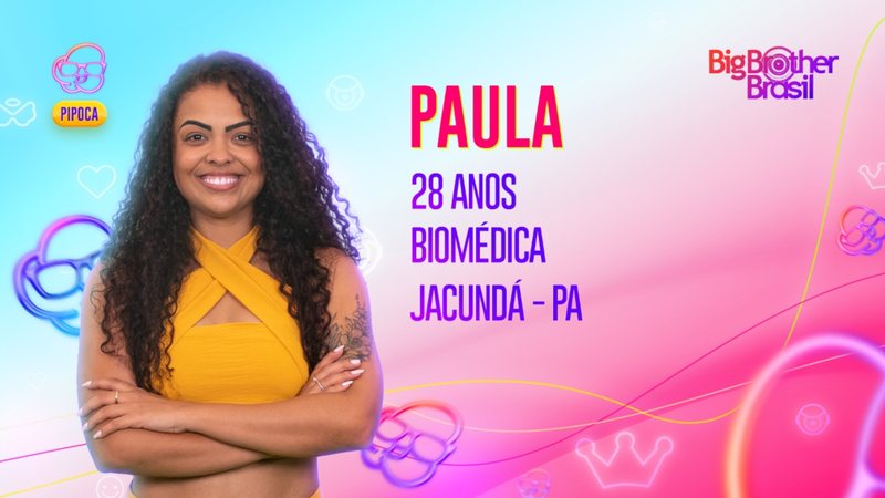 BBB Conheça Paula participante da Casa de Vidro