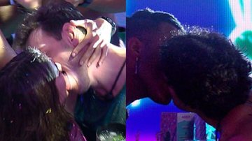 BBB 23: Três casais se beijam durante festa no confinamento - Reprodução/Globo