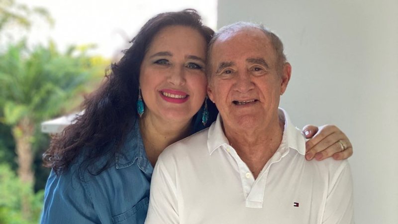 O humorista Renato Aragão e sua esposa, Lilian Aragão - Foto: Reprodução/Instagram @renatoaragao