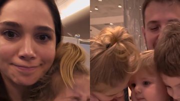 Sabrina Petraglia embarca para Dubai com a família - Reprodução/Instagram