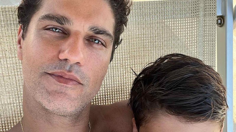Bruno Cabrerizo divide foto rara ao lado do filho - Reprodução/Instagram