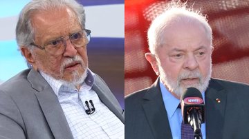 Carlos Alberto de Nóbrega e Lula - Foto: Reprodução / TV Cultura; Getty Images