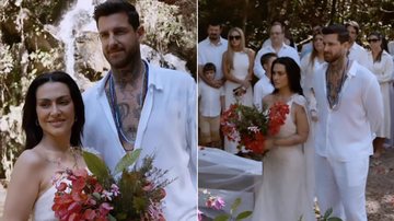 Cleo exibe vídeo com imagens inéditas do seu casamento com Leandro D'Lucca - Foto: Reprodução / Instagram