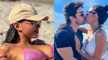 Jakelyne Oliveira chama atenção ao curtir dia na praia com Mariano - Reprodução/Instagram