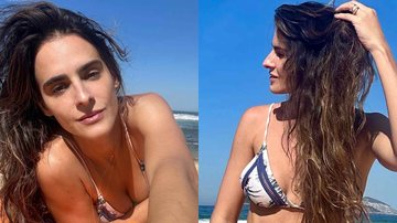 Marcella Fogaça ostenta corpão sarado em dia de praia - Reprodução/Instagram