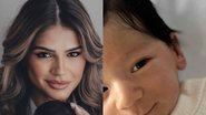 Thássia Naves celebra o primeiro mês do filho - Rprodução/Instagram/Camila Pajuaba