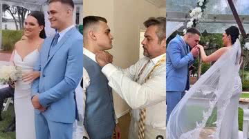 Filho do ator Luigi Baricelli, Vittorio Baricelli se casa com Isabela Azevedo em cerimônia romântica e intimista - Foto: Reprodução / Instagram