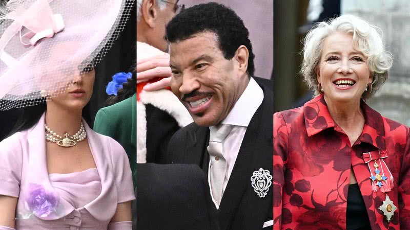 Katy Perry, Lionel Richie e Emma Thompson - Fotos: Getty Images
