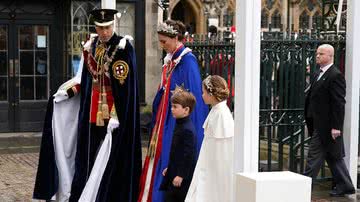 Príncipe William, Kate Middleton, príncipe Louis e princesa Charlotte - Foto: Getty Images