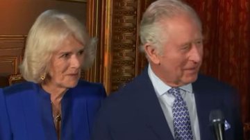 Rei Charles III e Rainha Camilla participaram de programa da televisão americana - Reprodução: Instagram