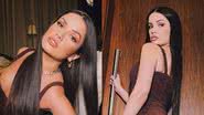 Juliette esbanja beleza ao posar com vestido marrom coladinho - Reprodução/Instagram