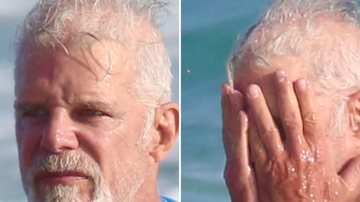Aos 67 anos, Raul Gazolla é flagrado na praia em cliques indiscretos - AgNews