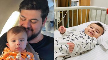 Bebê de Cristiano é internado para cirurgia delicada: "Seu pai vai lutar por você" - Reprodução/ Instagram