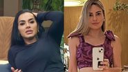 Os perfis de Kamilla Simioni e Rachel Sheherazade protagonizaram briga nas redes sociais - Reprodução: Instagram