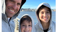 Rodrigo Bocardi está em Nova York com os filhos - Reprodução/Instagram