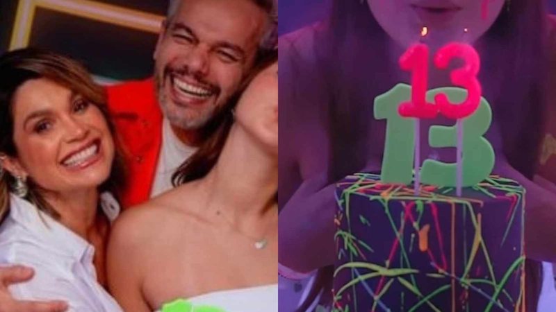 Flávia Alessandra dá festão neon para a herdeira mais nova - Reprodução/Instagram