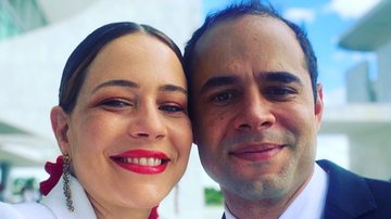 A atriz Leandra Leal e seu marido, o fotógrafo Guilherme Burgos - Foto: Reprodução/Instagram @guiburgos