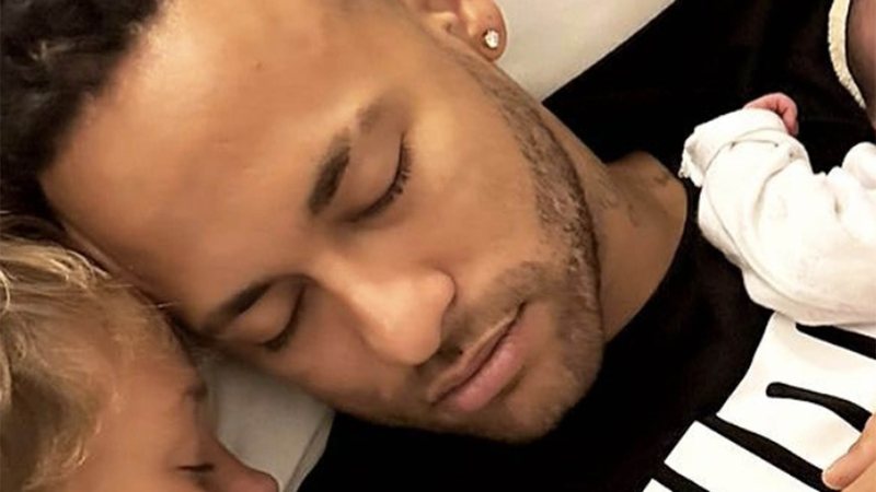 Neymar é criticado após primeira foto com a filha na rede social - Reprodução/Instagram