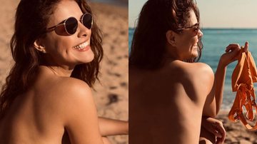 Paloma Bernardi renova o bronzeado na Espanha - Reprodução/Instagram