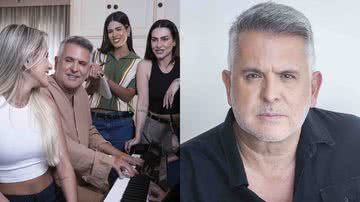 Cantor Orlando Morais estreou projeto musical intitulado Eu & Elas, ao lado das filhas - Foto: Marcelo Santiago Paez, Paulo Villar e Thales Côrte