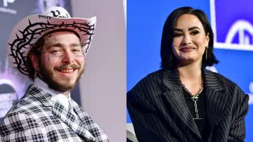Post Malone e Demi Lovato se apresentam neste fim de semana em festival de música em São Paulo - Fotos: Getty Images
